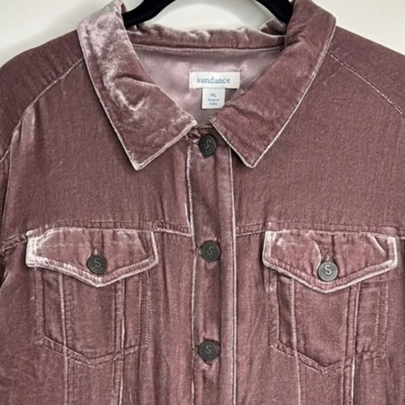 Sundance | Wren Velvet Western Jacket in Dusty Mauve, Size LP ♥ Like new! - Picture 2 of 8